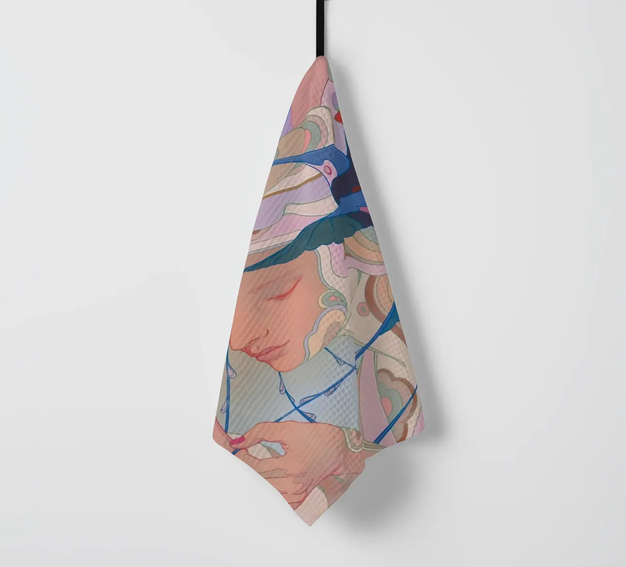 James Jean Colibri torchon de Kunzeworld