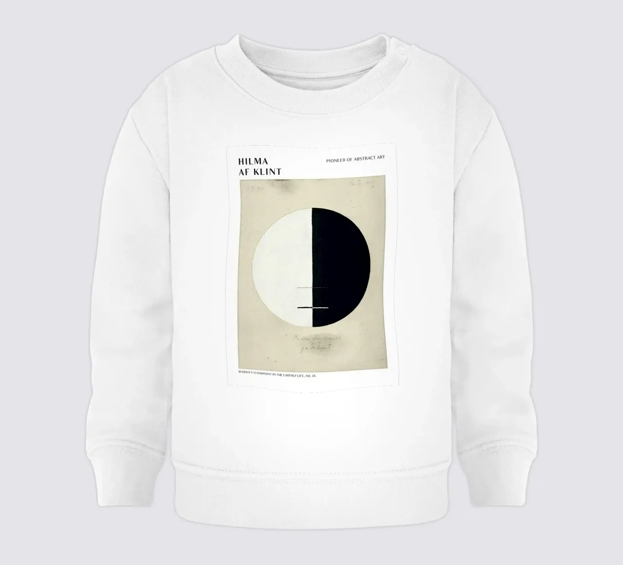 Hilma Af Klint Point de vue des bouddhas sweat pour bébé de Spencershop
