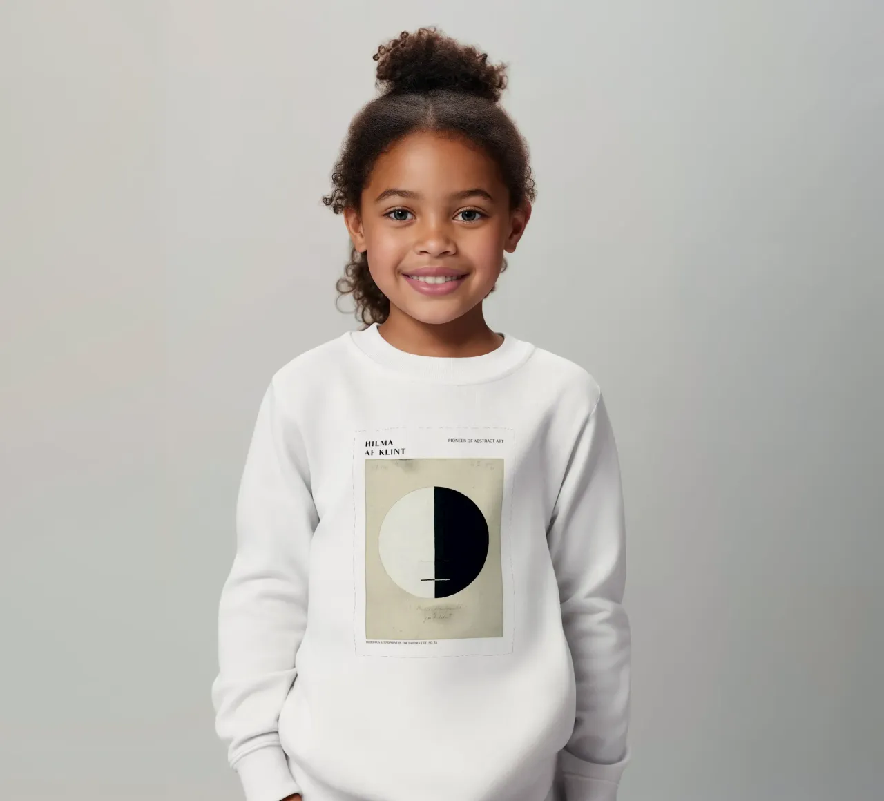 Hilma Af Klint Point de vue des bouddhas sweat enfant de Spencershop