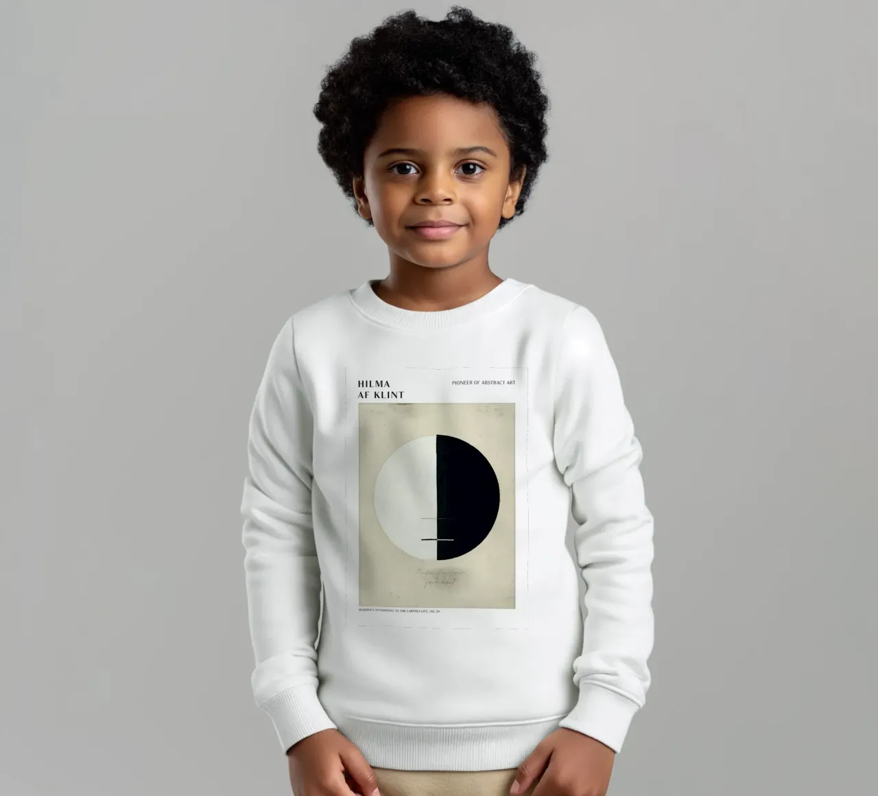 Hilma Af Klint Point de vue des bouddhas sweat enfant de Spencershop