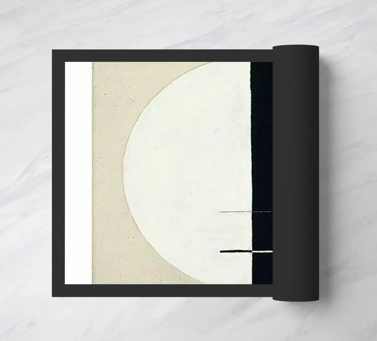 Hilma Af Klint Point de vue des bouddhas paillasson de Spencershop