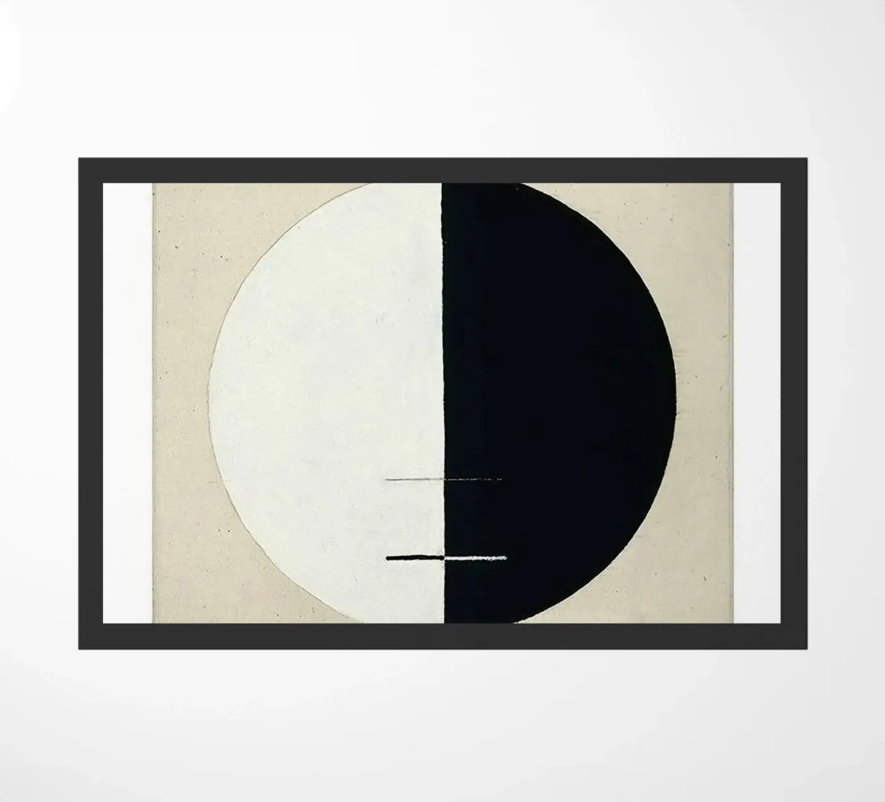 Hilma Af Klint Point de vue des bouddhas paillasson de Spencershop