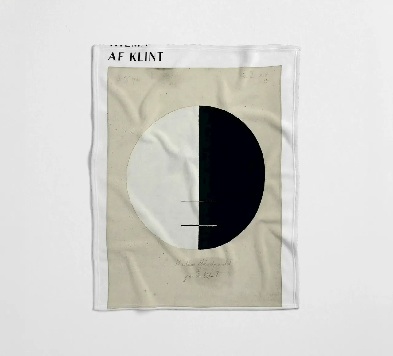 Hilma Af Klint Point de vue des bouddhas plaid polaire de Spencershop