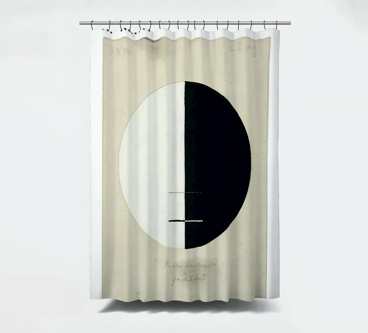 Hilma Af Klint Point de vue des bouddhas rideau de douche de Spencershop