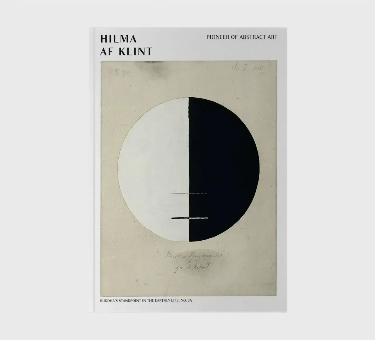 Hilma Af Klint Point de vue des bouddhas carnet de notes de Spencershop