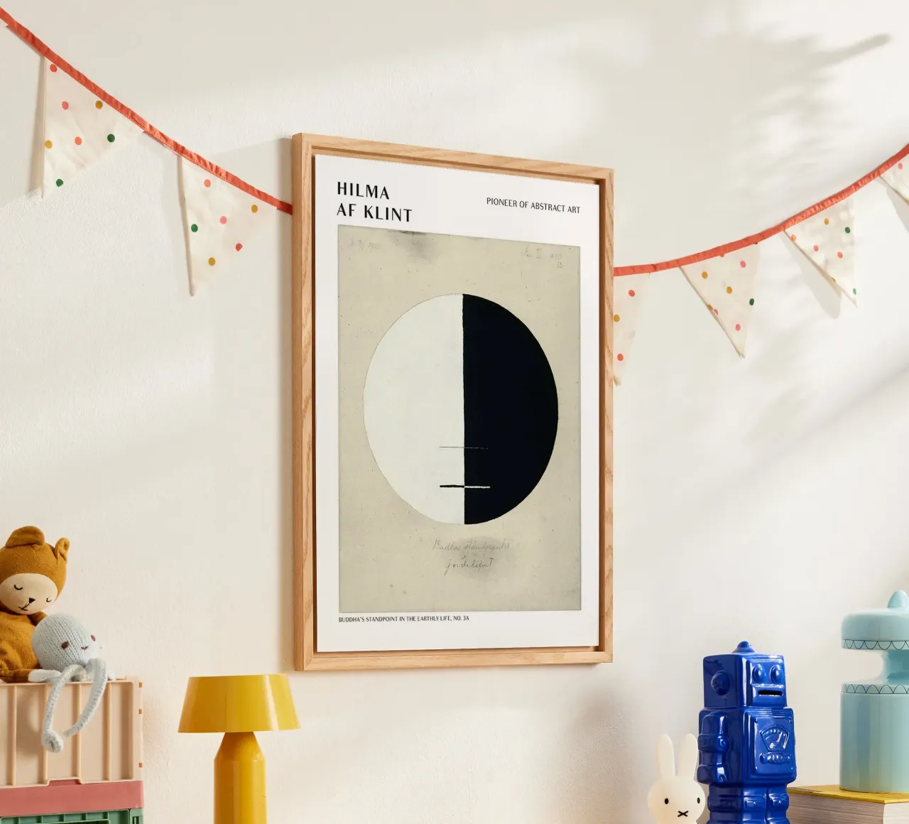 Hilma Af Klint Point de vue des bouddhas plexiglas de Spencershop