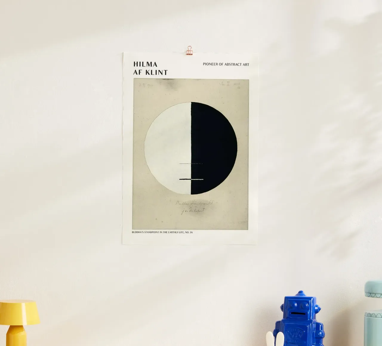 Hilma Af Klint Point de vue des bouddhas hahnemühle de Spencershop