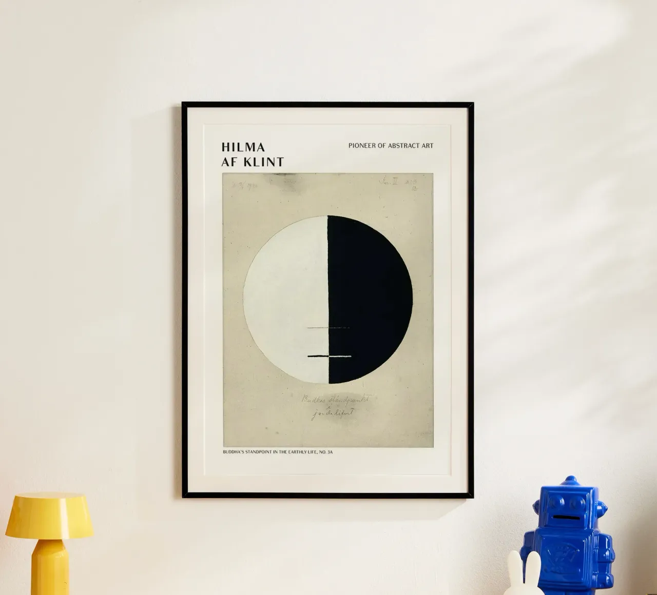 Hilma Af Klint Point de vue des bouddhas hahnemühle de Spencershop