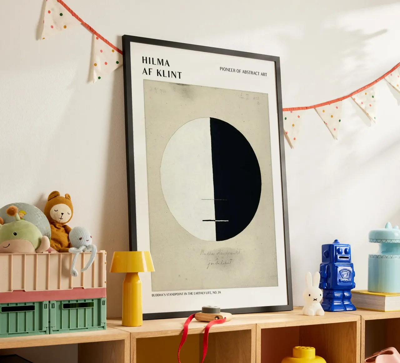 Hilma Af Klint Point de vue des bouddhas hahnemühle de Spencershop