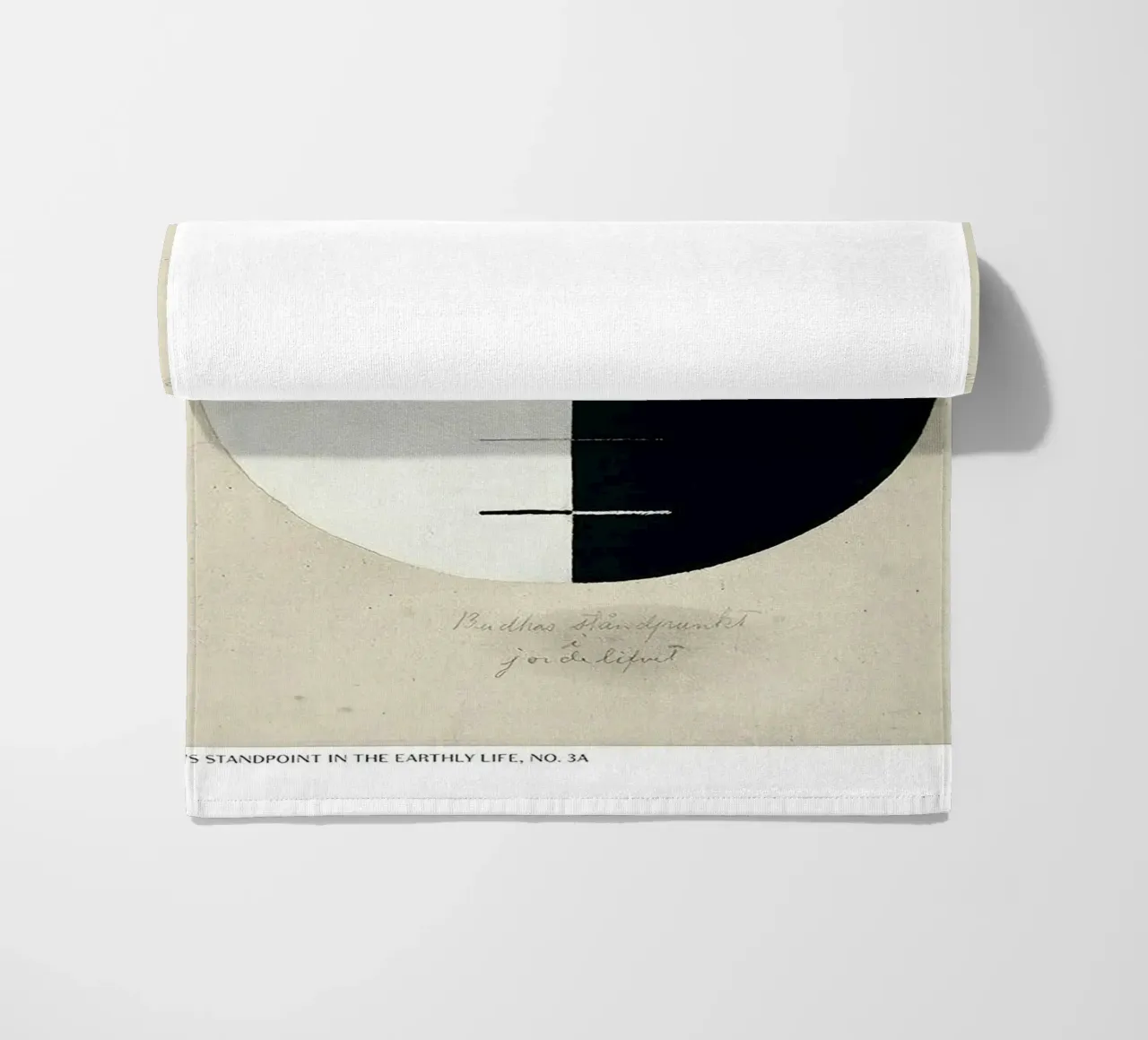 Hilma Af Klint Point de vue des bouddhas serviette de plage de Spencershop