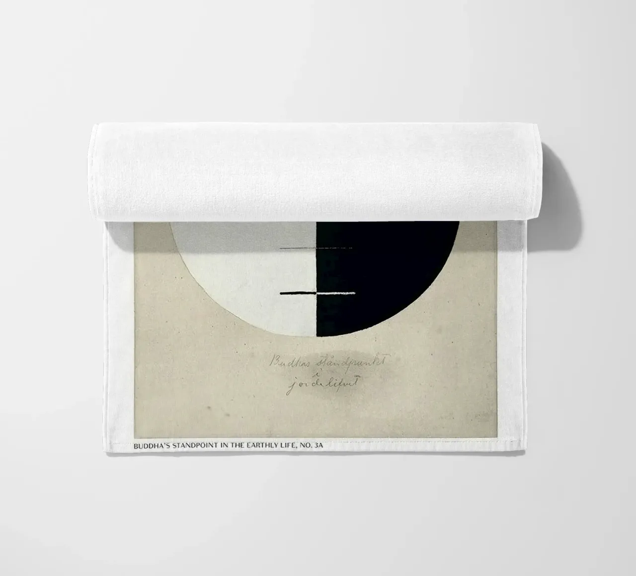 Hilma Af Klint Point de vue des bouddhas serviette de plage de Spencershop