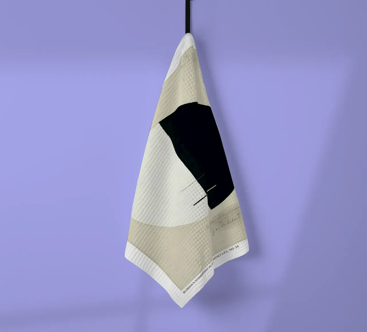 Hilma Af Klint Point de vue des bouddhas torchon de Spencershop