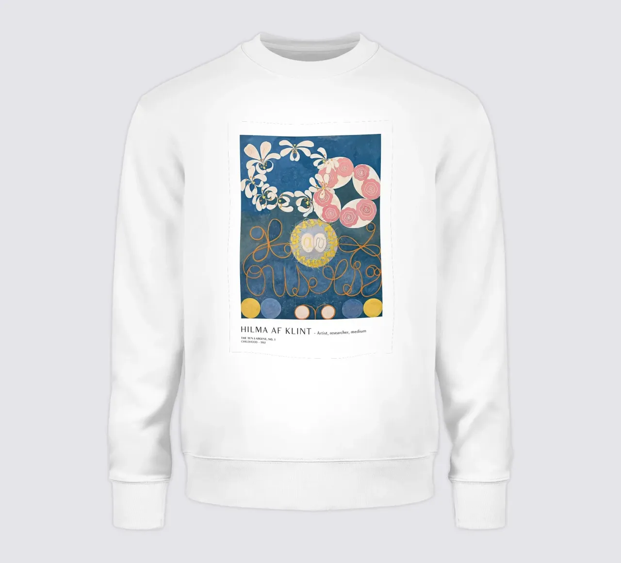 Hilma Af Klint Die Zehn Größten Nr.1 Sweatshirt von Spencershop