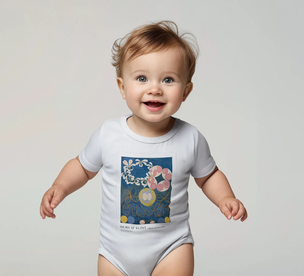 Hilma Af Klint I dieci più grandi n. 1 body neonato maniche corte da Spencershop