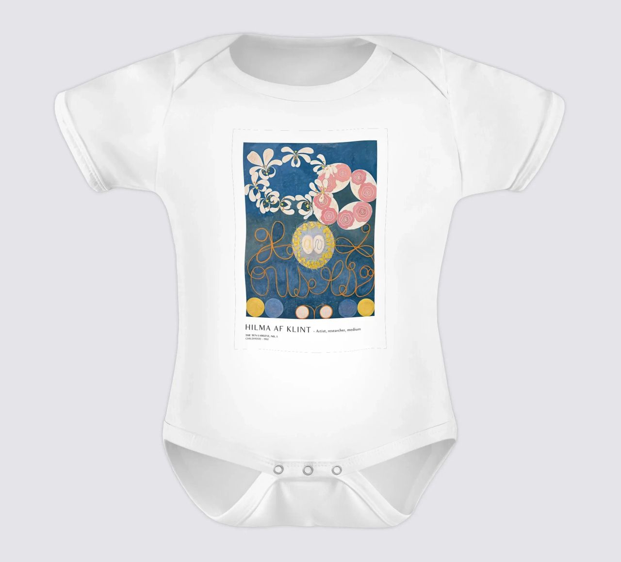 Hilma Af Klint I dieci più grandi n. 1 body neonato maniche corte da Spencershop