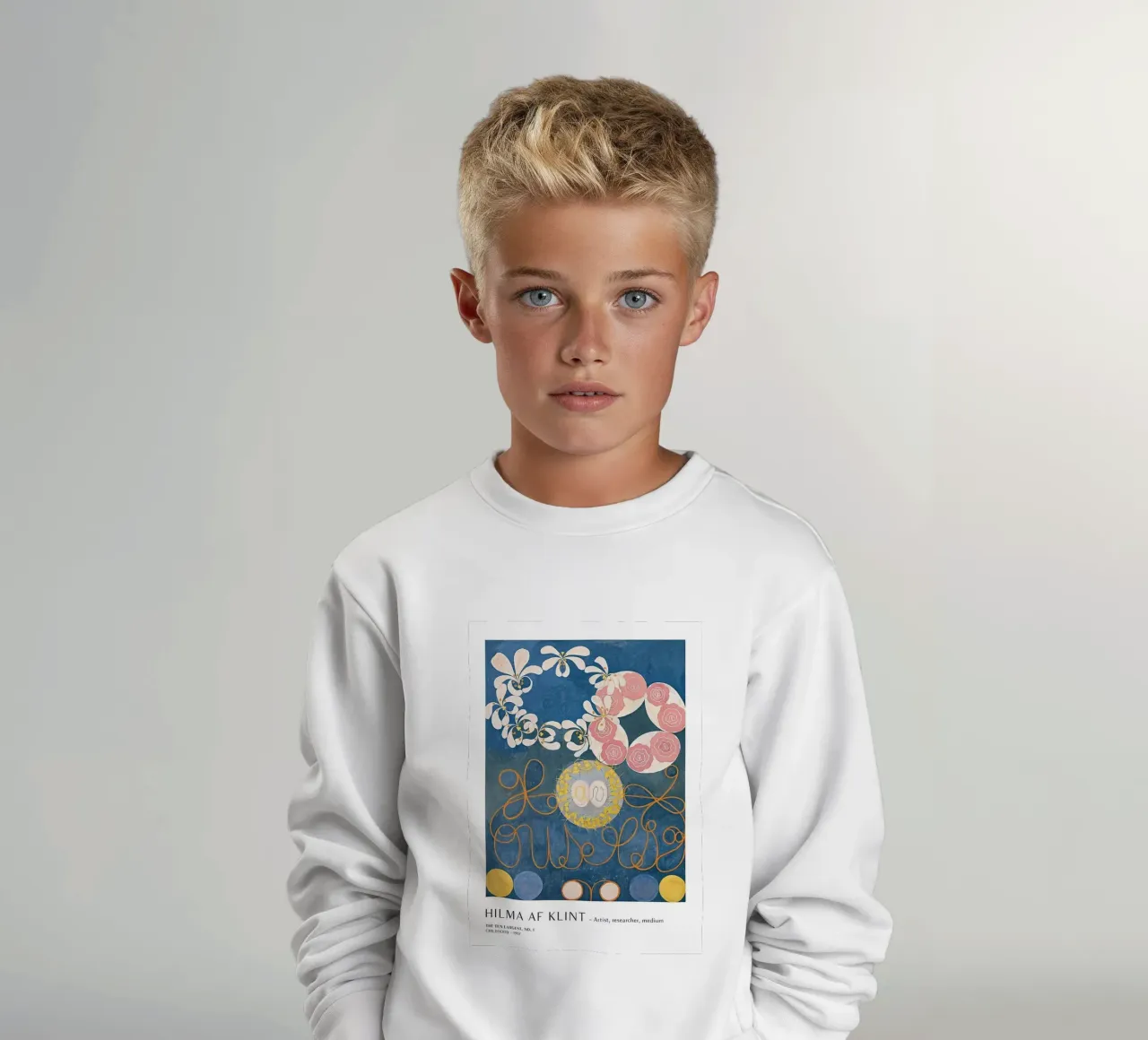 Hilma Af Klint Los diez mayores nº 1 sudadera para niño de Spencershop