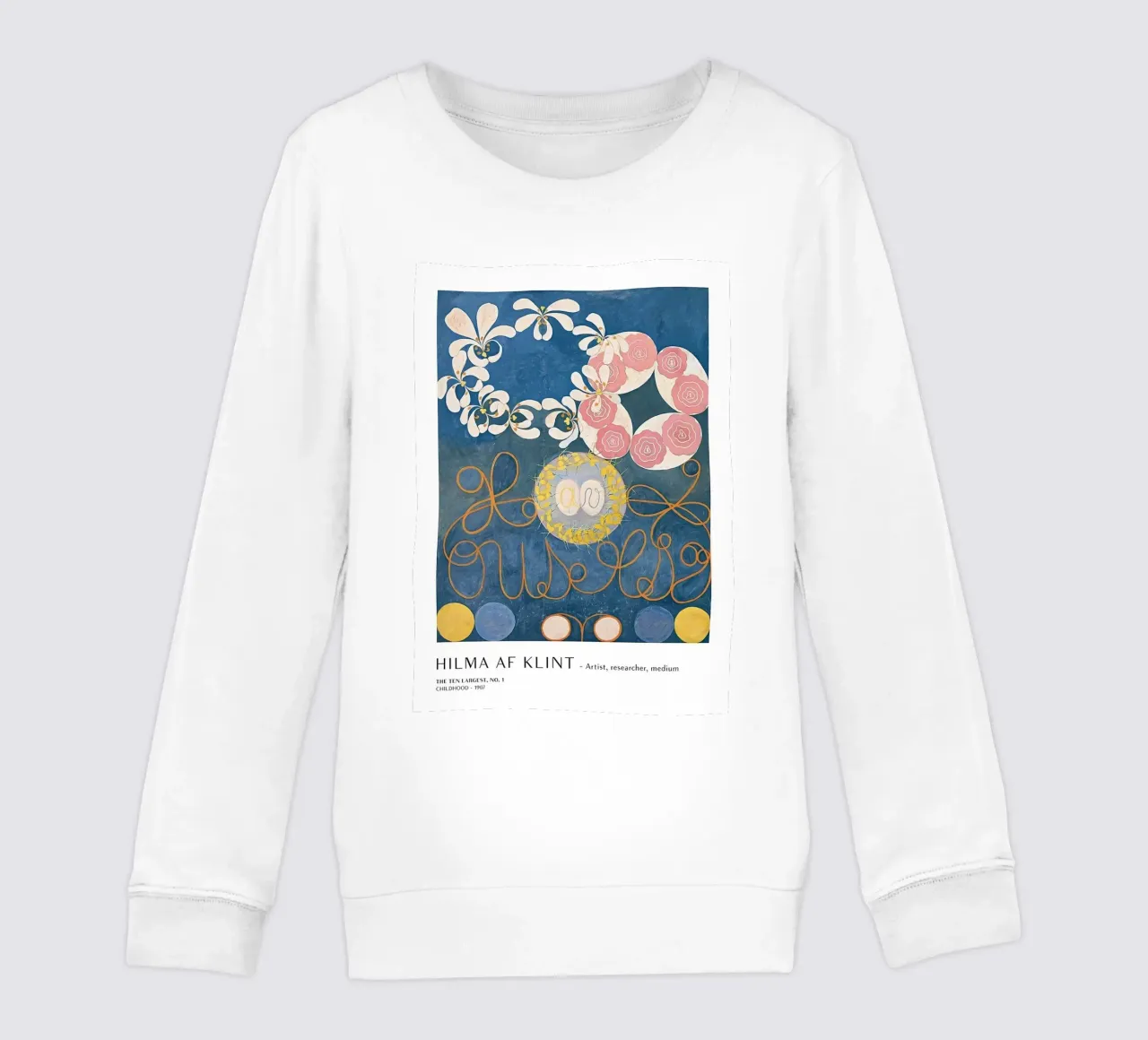 Hilma Af Klint Los diez mayores nº 1 sudadera para niño de Spencershop