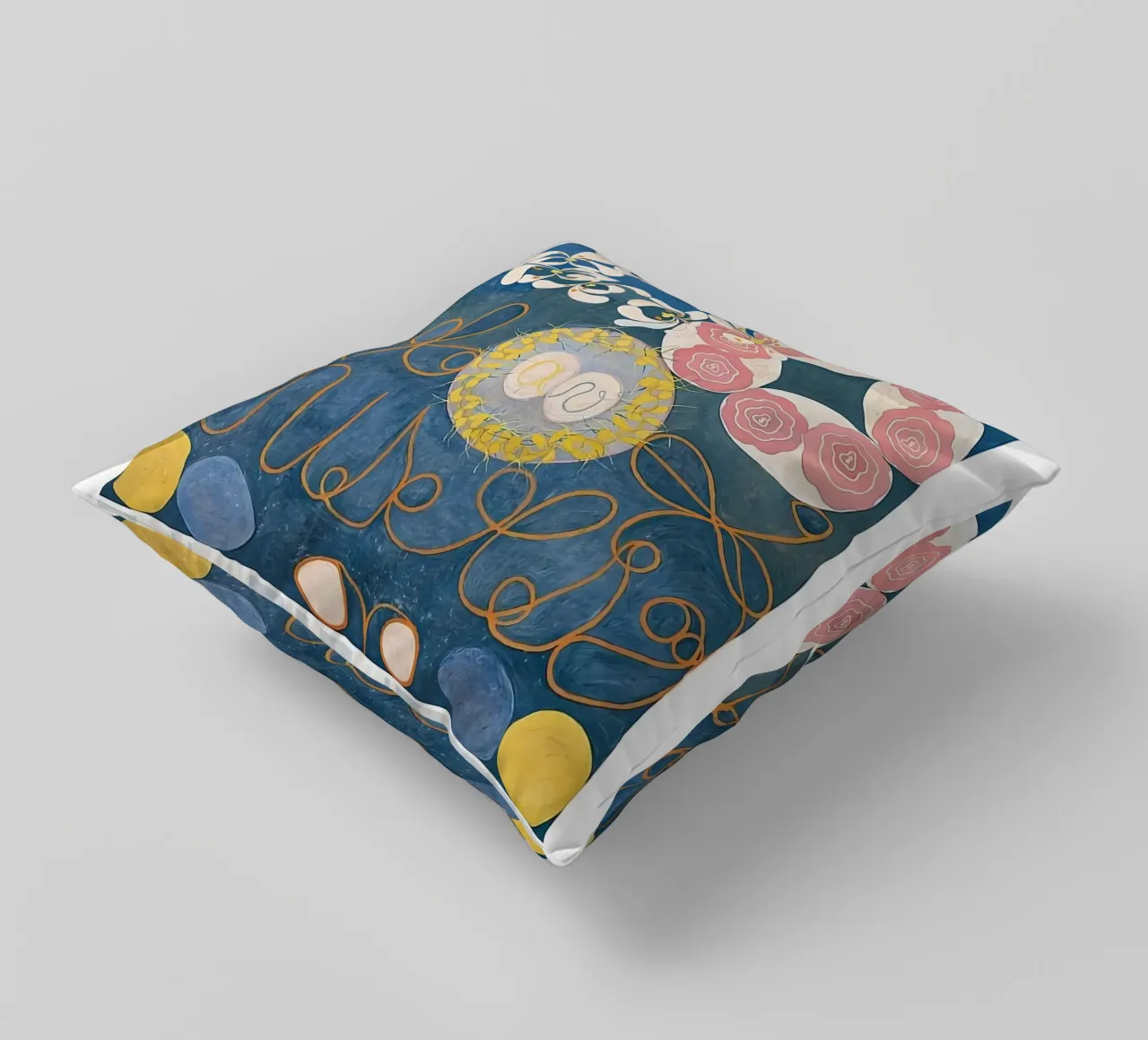 Hilma Af Klint The Ten Largest No.1 decorative cushion by Spencershop