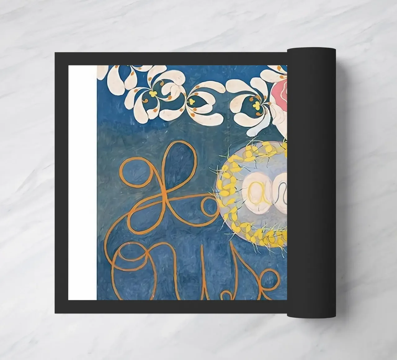 Hilma Af Klint Die Zehn Größten Nr.1 Fußmatte von Spencershop