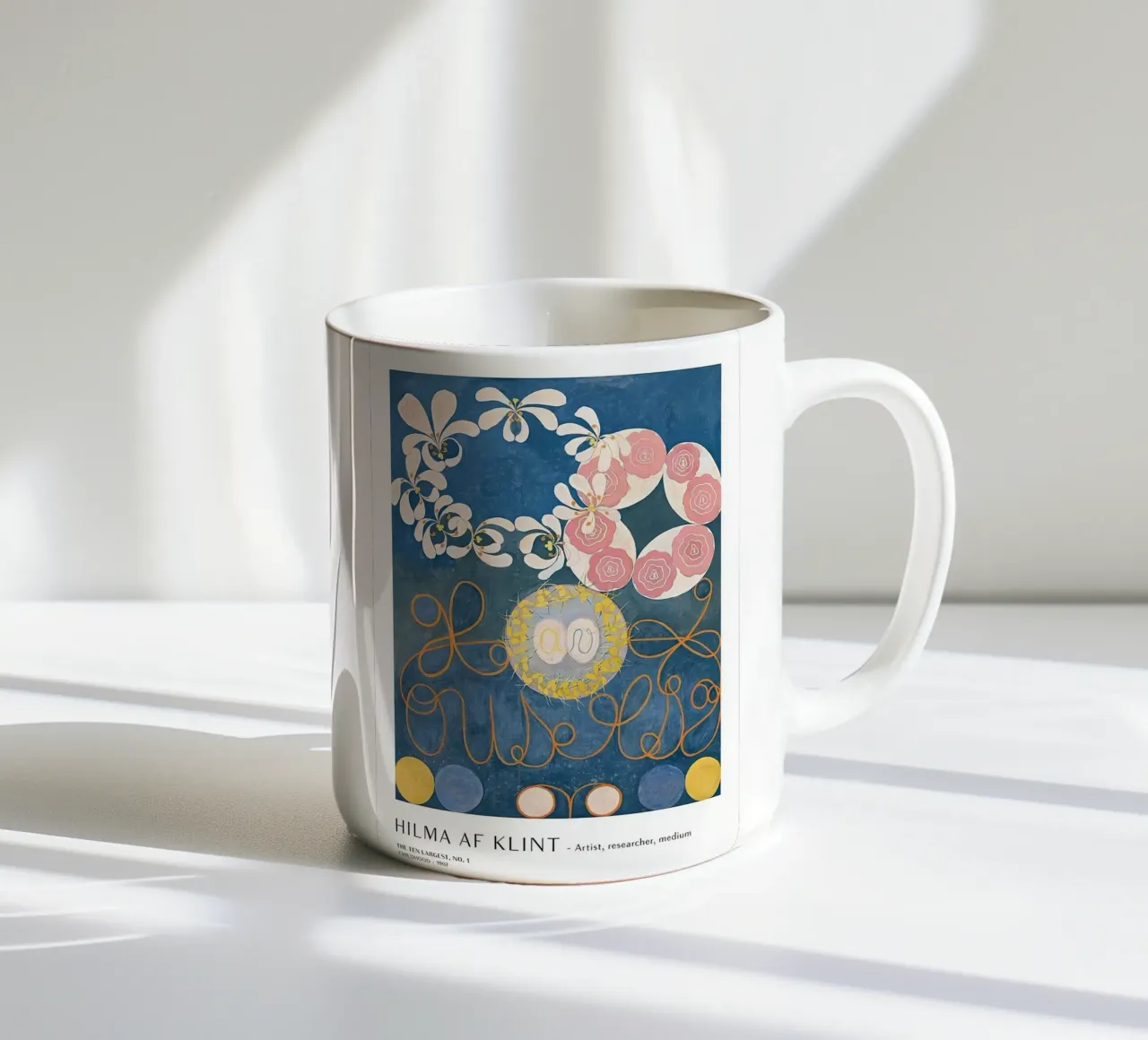 Hilma Af Klint Les dix plus grands n° 1 mug en céramique de Spencershop