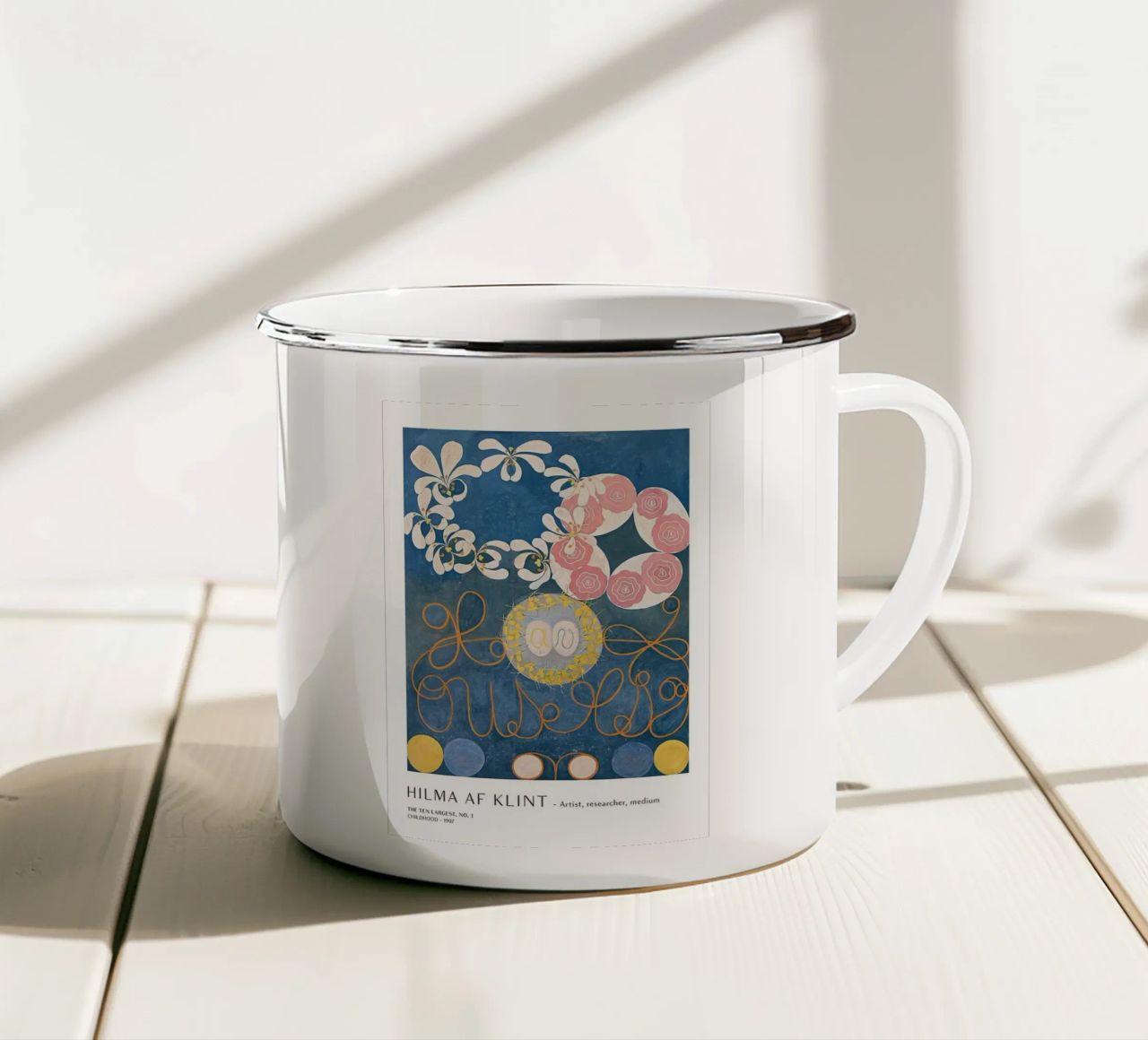 Hilma Af Klint I dieci più grandi n. 1 tazza in smalto da Spencershop