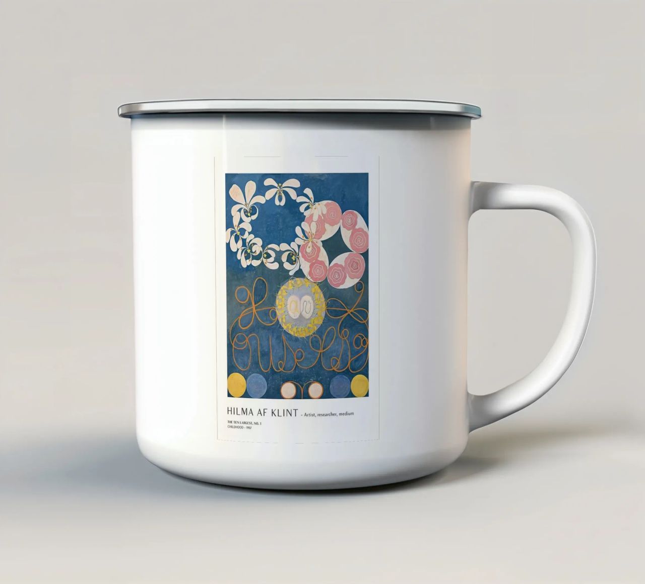 Hilma Af Klint I dieci più grandi n. 1 tazza in smalto da Spencershop