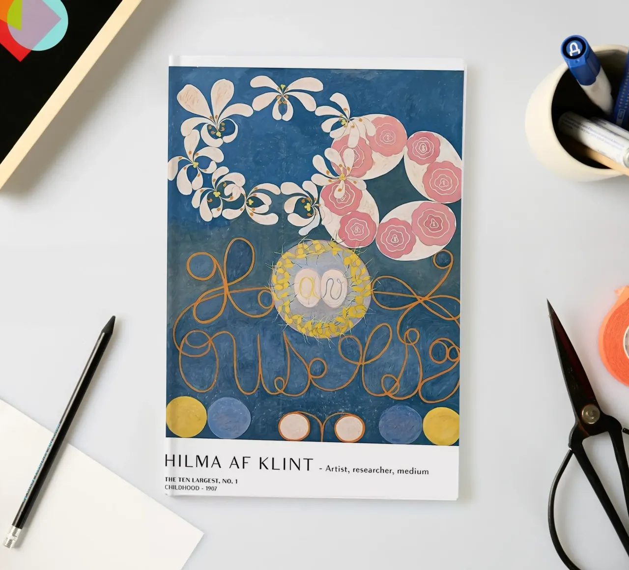 Hilma Af Klint The Ten Largest No.1 notebook by Spencershop