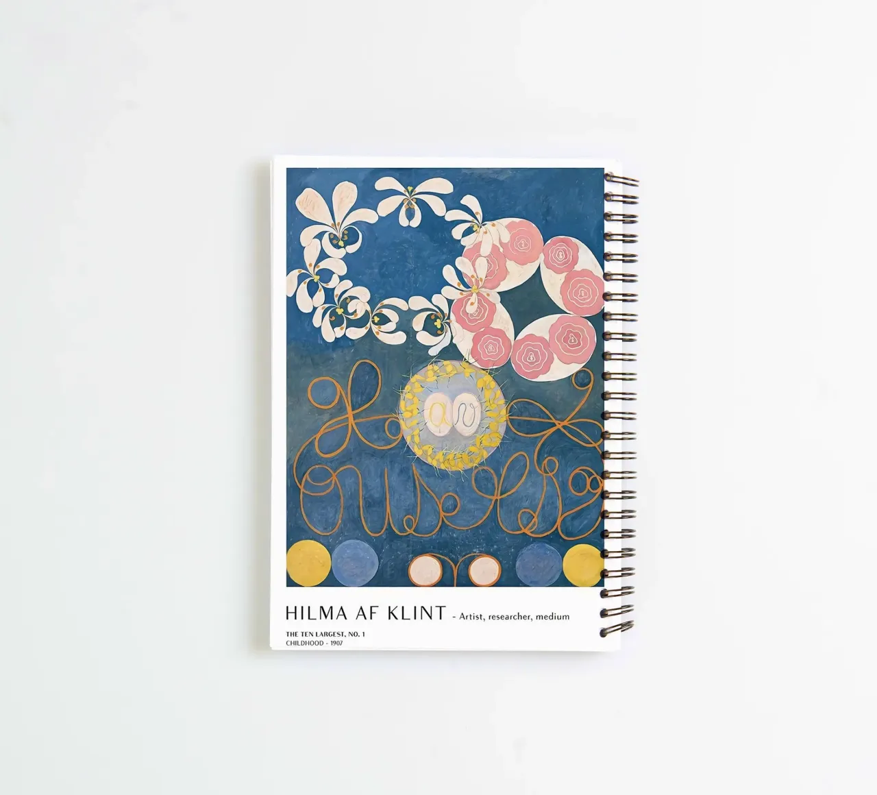 Hilma Af Klint The Ten Largest No.1 spiral notebook by Spencershop