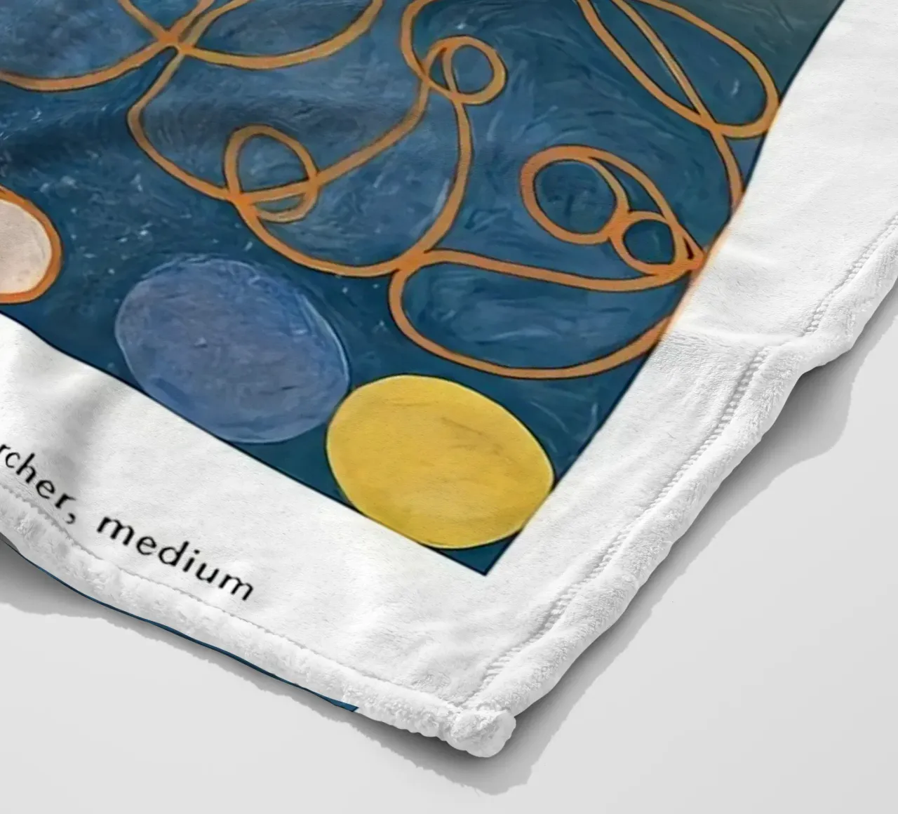 Hilma Af Klint I dieci più grandi n. 1 coperta in pile da Spencershop