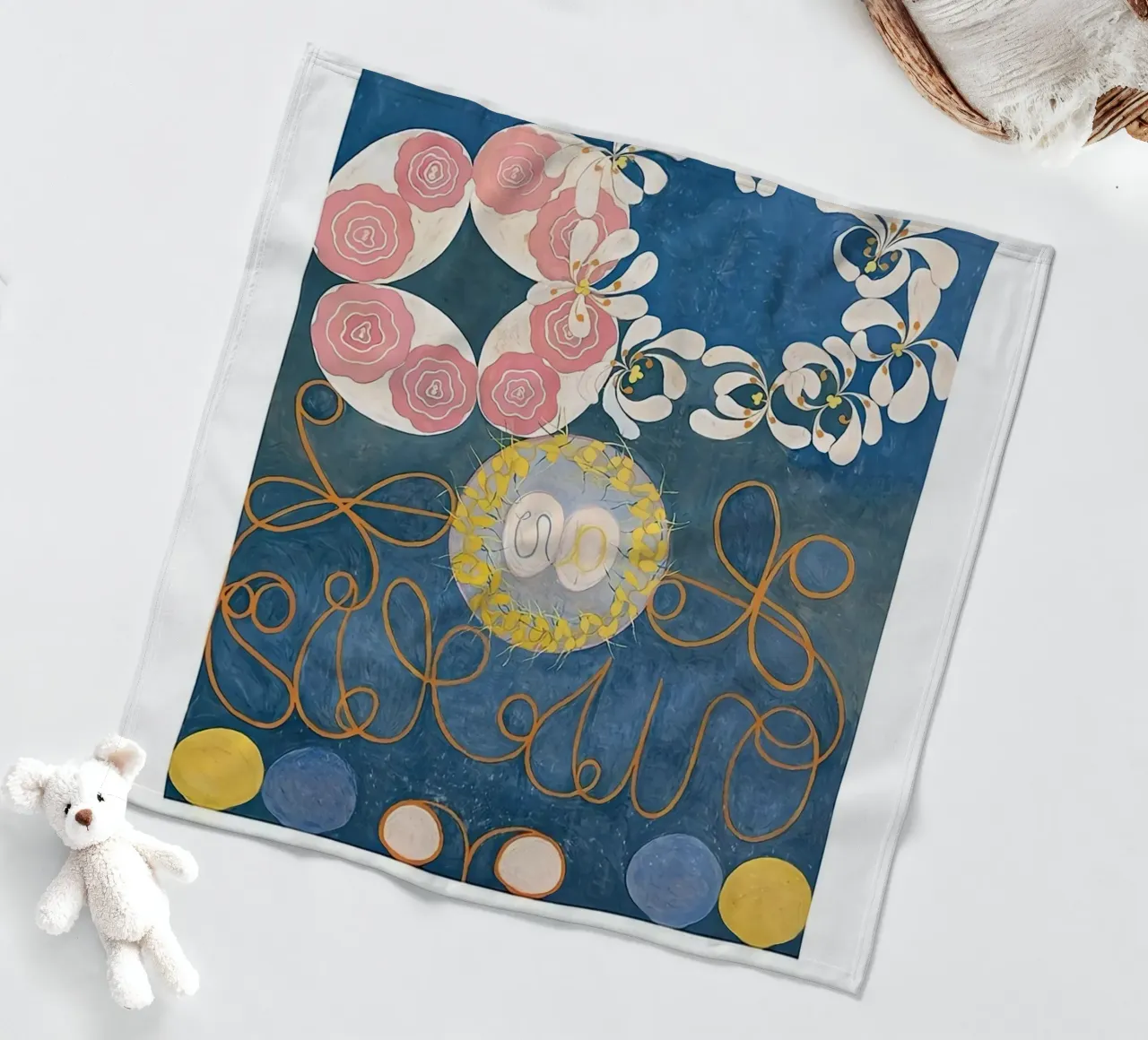 Hilma Af Klint I dieci più grandi n. 1 coperta in pile da Spencershop