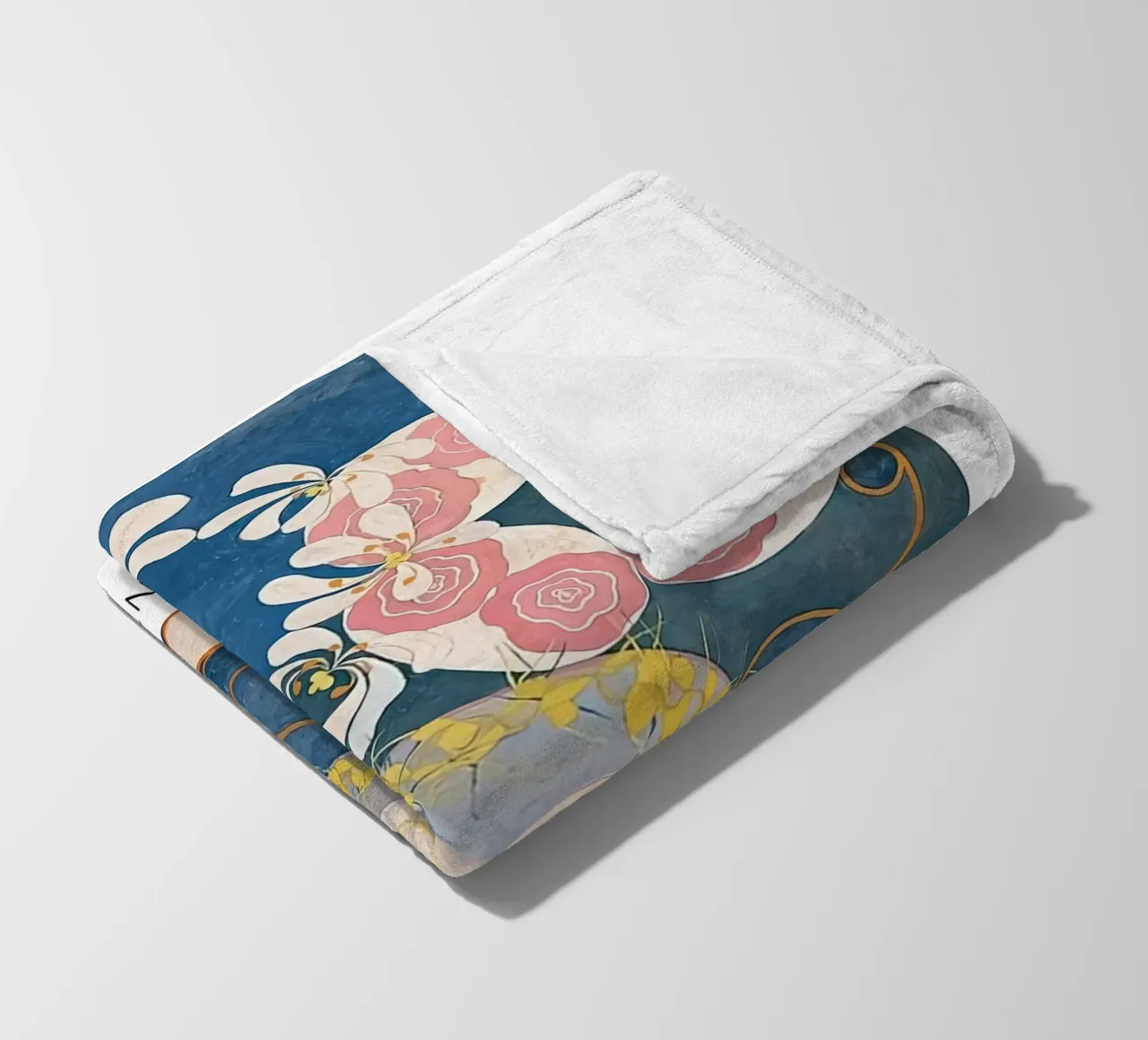 Hilma Af Klint Los diez mayores nº 1 manta de franela de Spencershop