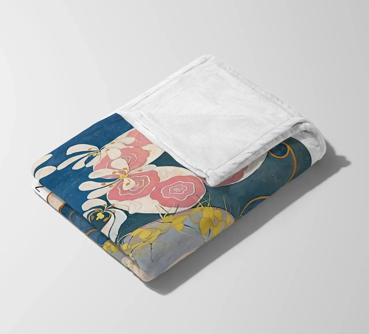 Hilma Af Klint Los diez mayores nº 1 manta de franela de Spencershop
