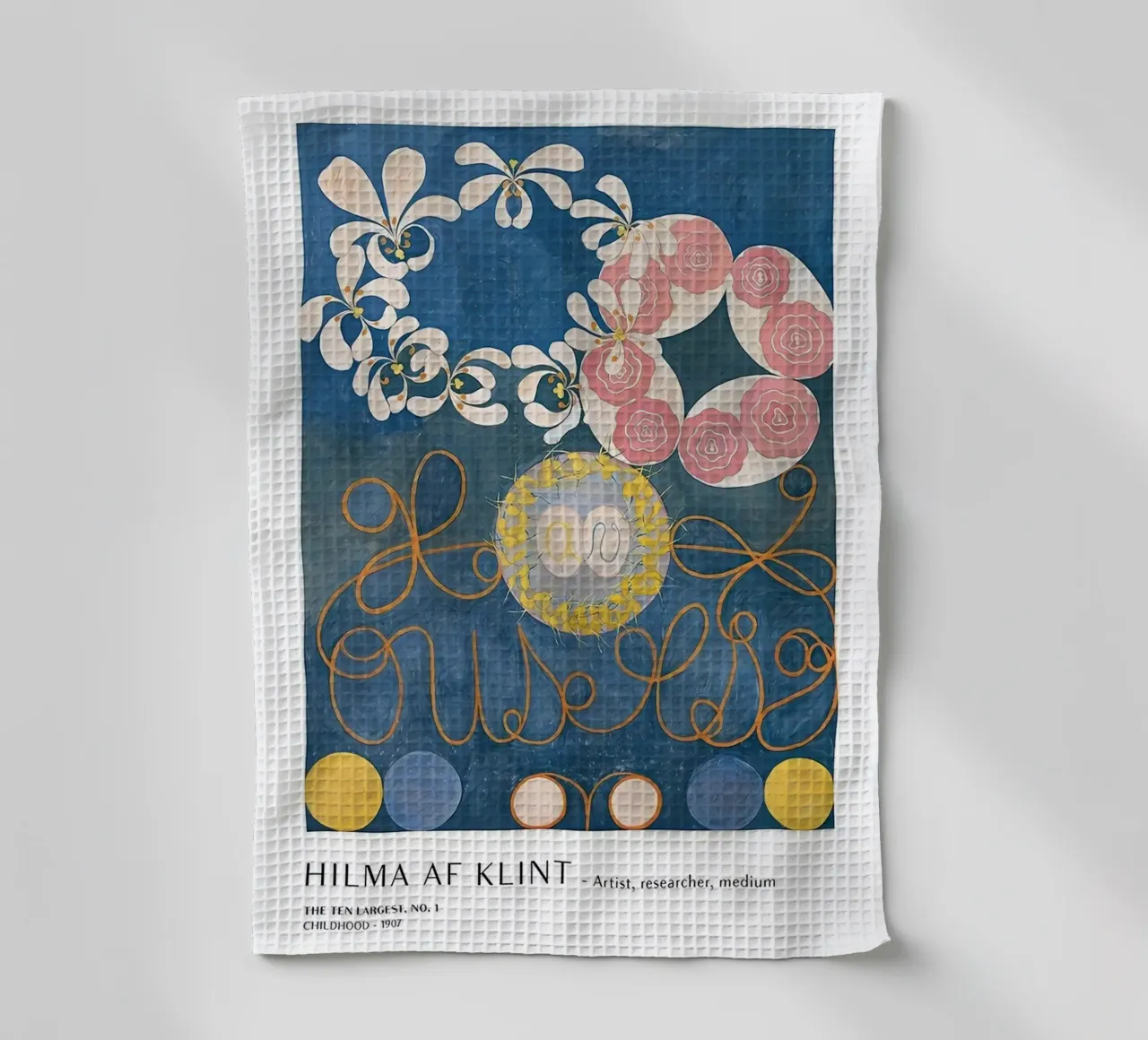 Hilma Af Klint Les dix plus grands n° 1 torchon de Spencershop