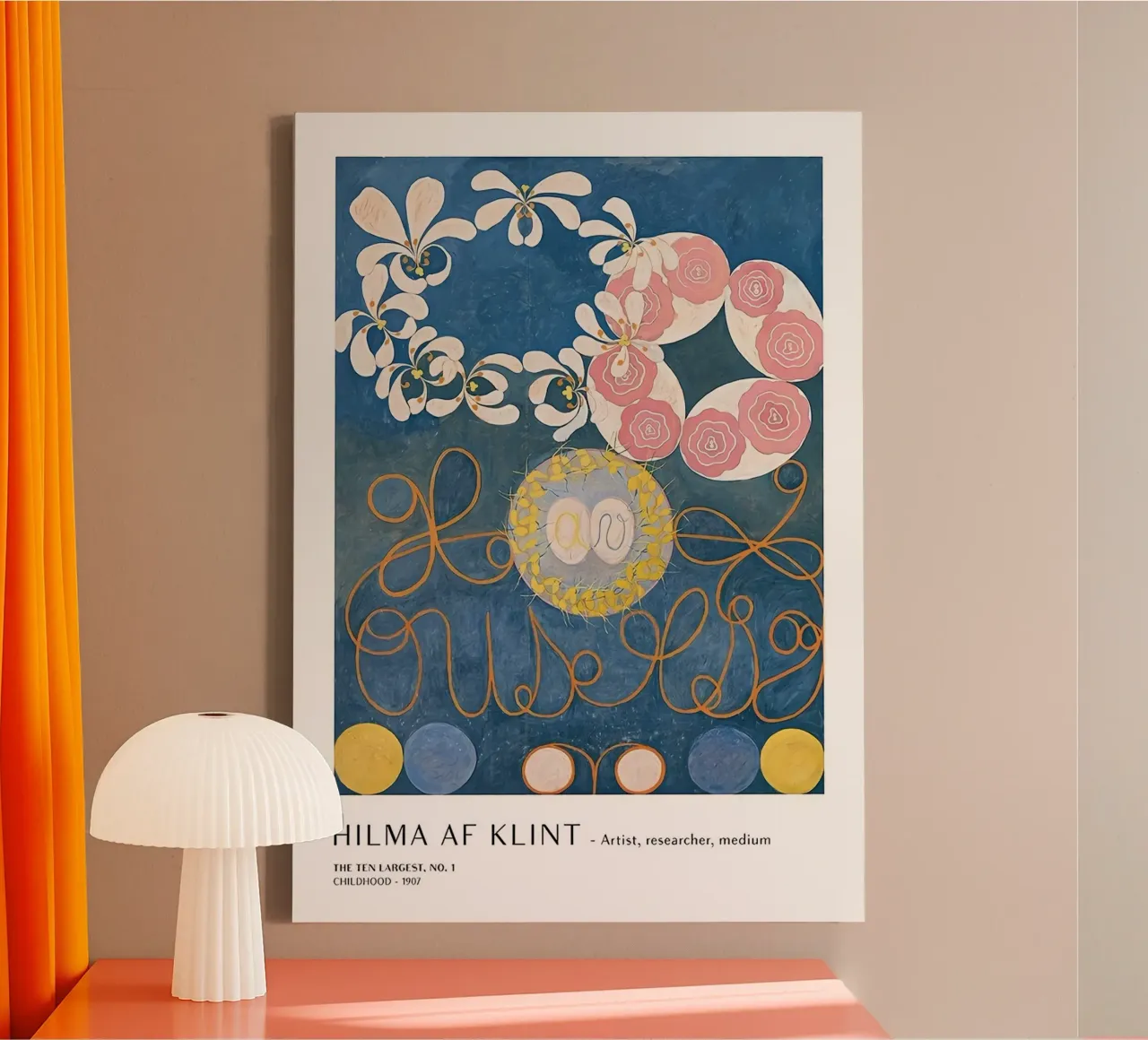 Hilma Af Klint I dieci più grandi n. 1 tela da Spencershop