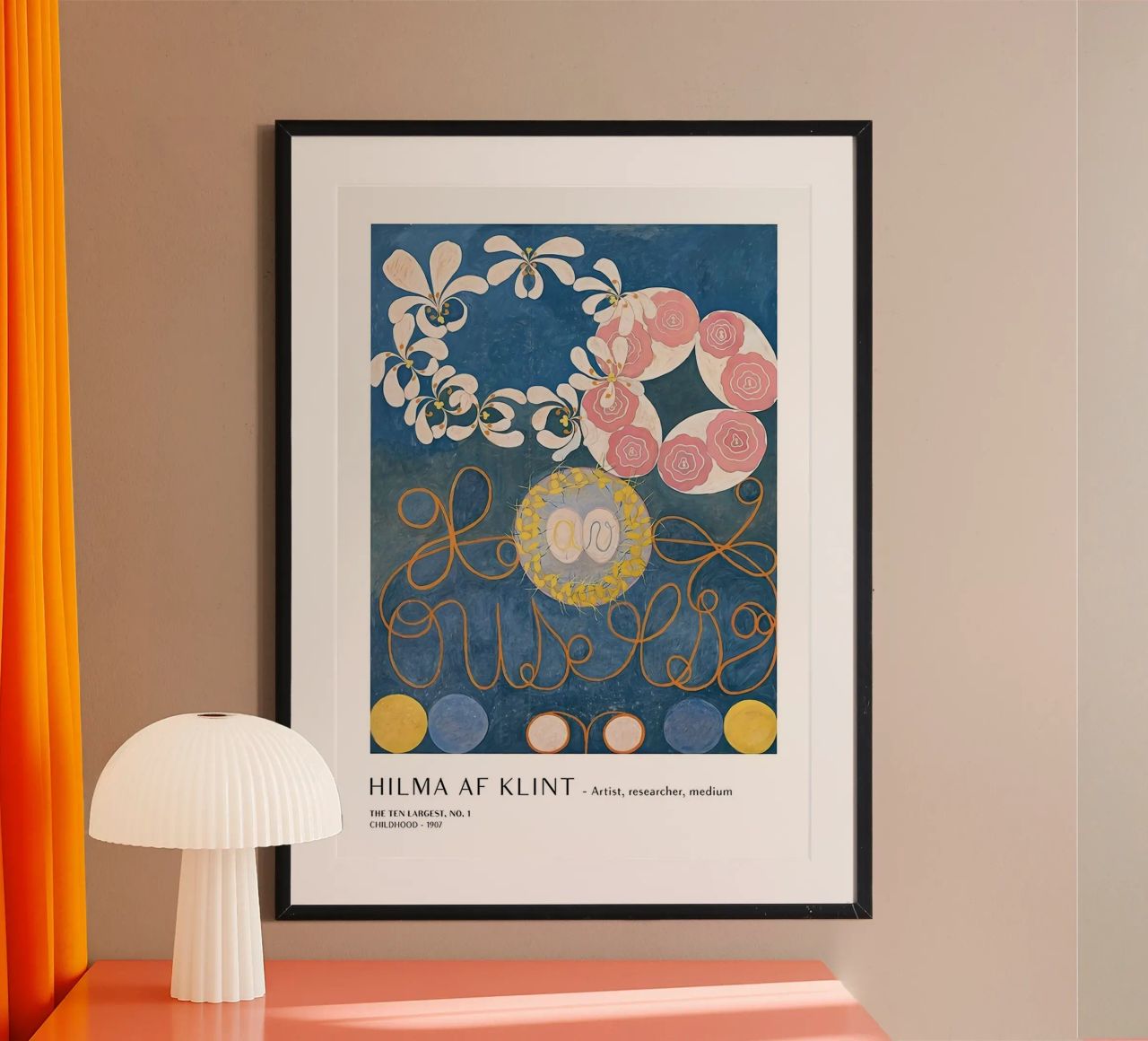 Hilma Af Klint I dieci più grandi n. 1 carta hahnemühle da Spencershop