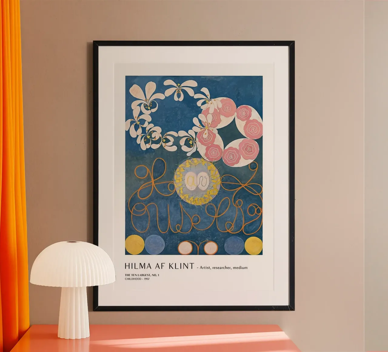 Hilma Af Klint Les dix plus grands n° 1 poster de Spencershop