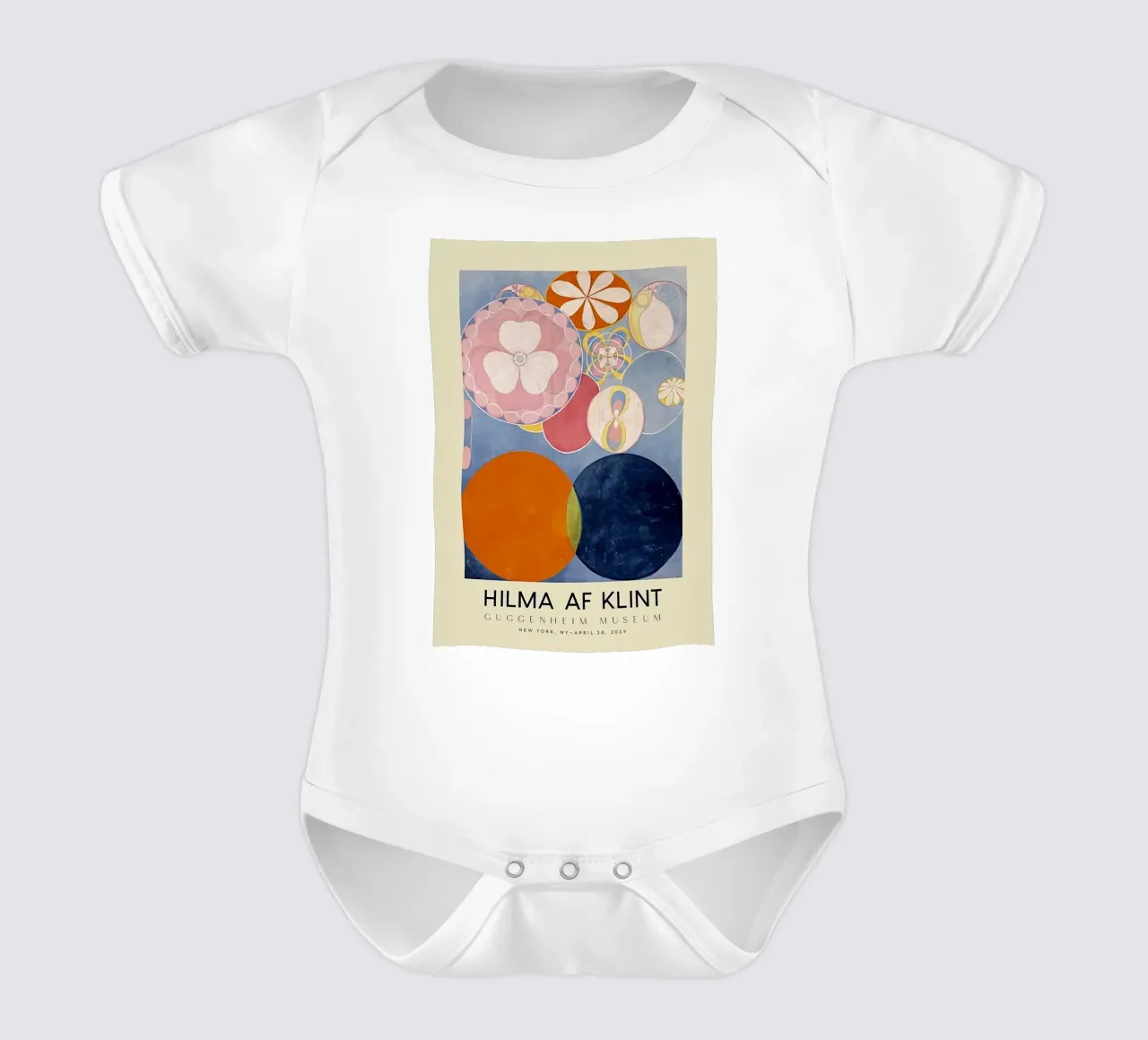 Hilma Af Klint I dieci più grandi n. 2 body neonato maniche corte da Spencershop