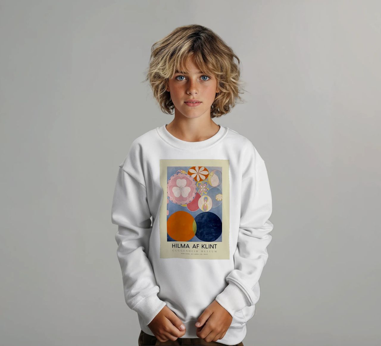 Hilma Af Klint I dieci più grandi n. 2 felpa bambino da Spencershop
