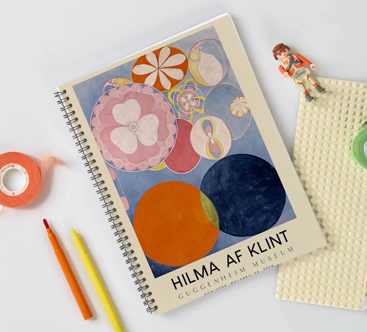 Hilma Af Klint The Ten Largest No.2 spiral notebook by Spencershop