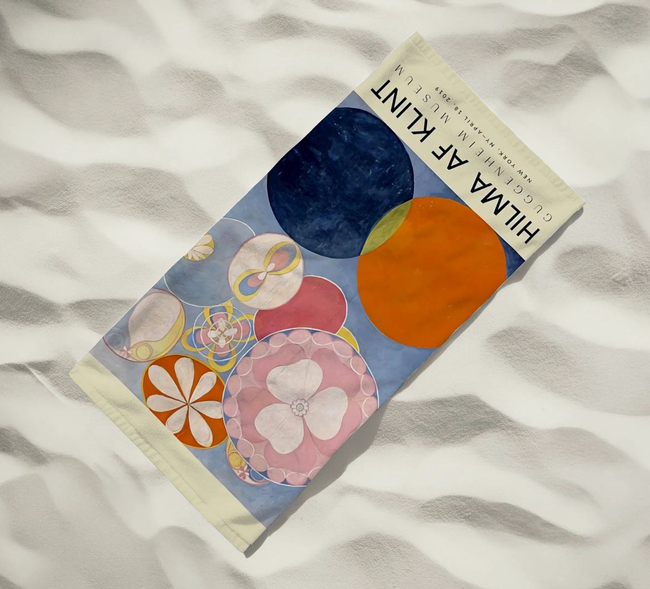 Hilma Af Klint The Ten Largest No.2 beach towel by Spencershop