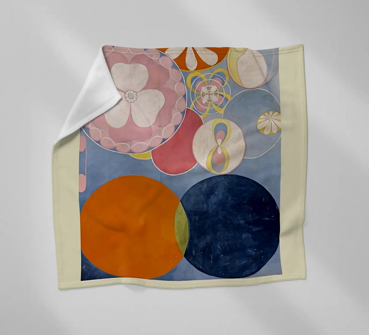 Hilma Af Klint I dieci più grandi n. 2 coperta in pile da Spencershop