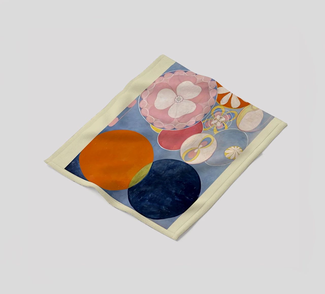 Hilma Af Klint The Ten Largest No.2 fleece blanket by Spencershop