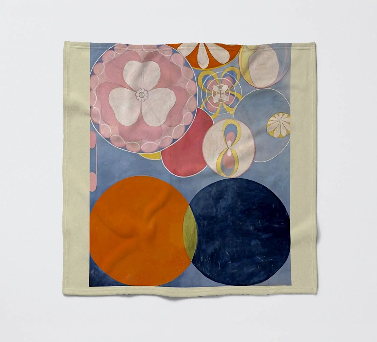 Hilma Af Klint The Ten Largest No.2 fleece blanket by Spencershop