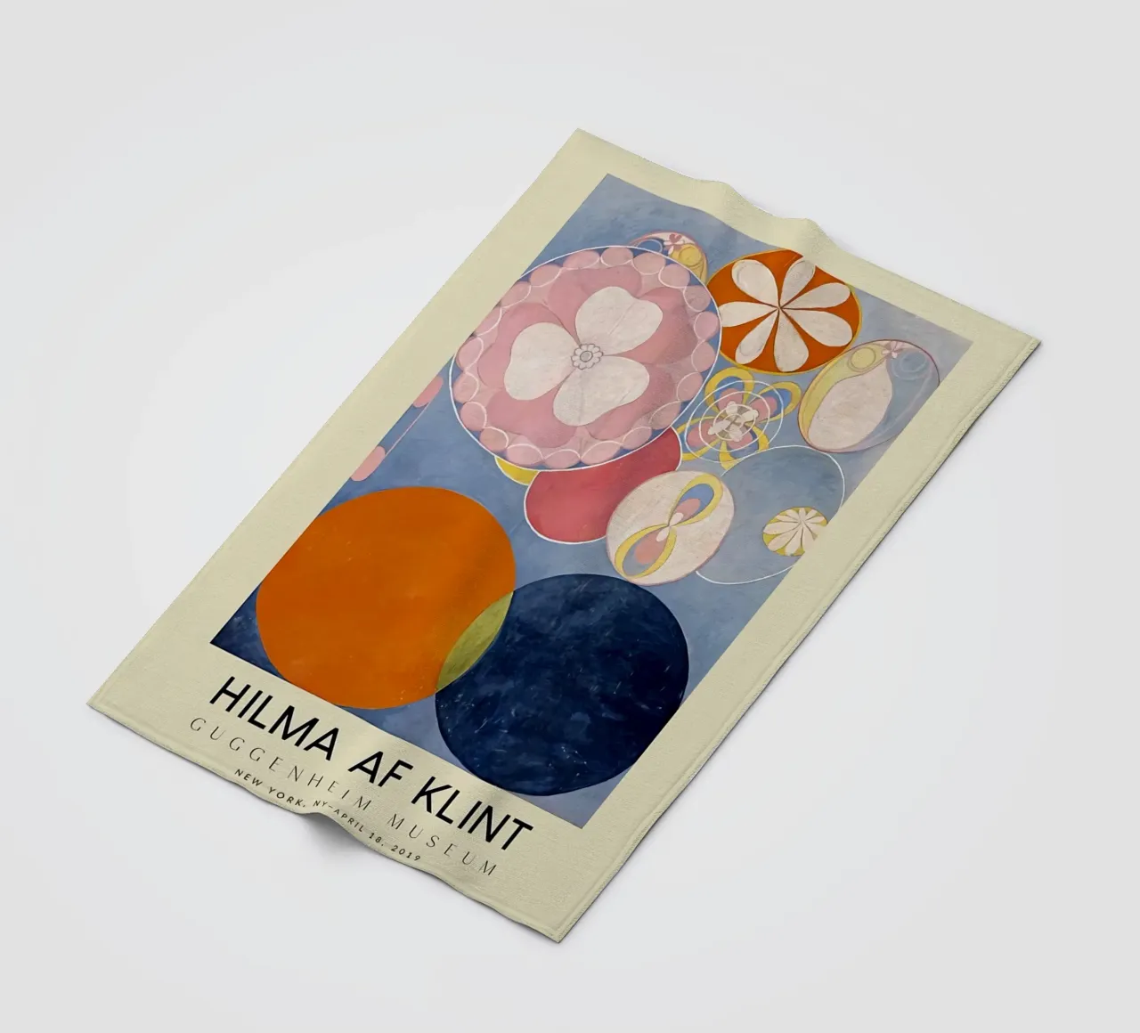 Hilma Af Klint Los diez mayores nº 2 manta de franela de Spencershop