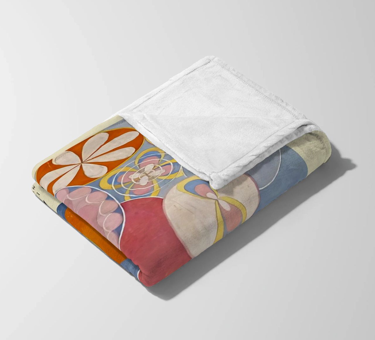 Hilma Af Klint The Ten Largest No.2 fleece blanket by Spencershop