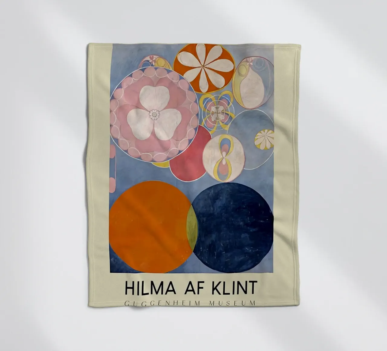 Hilma Af Klint I dieci più grandi n. 2 coperta in pile da Spencershop