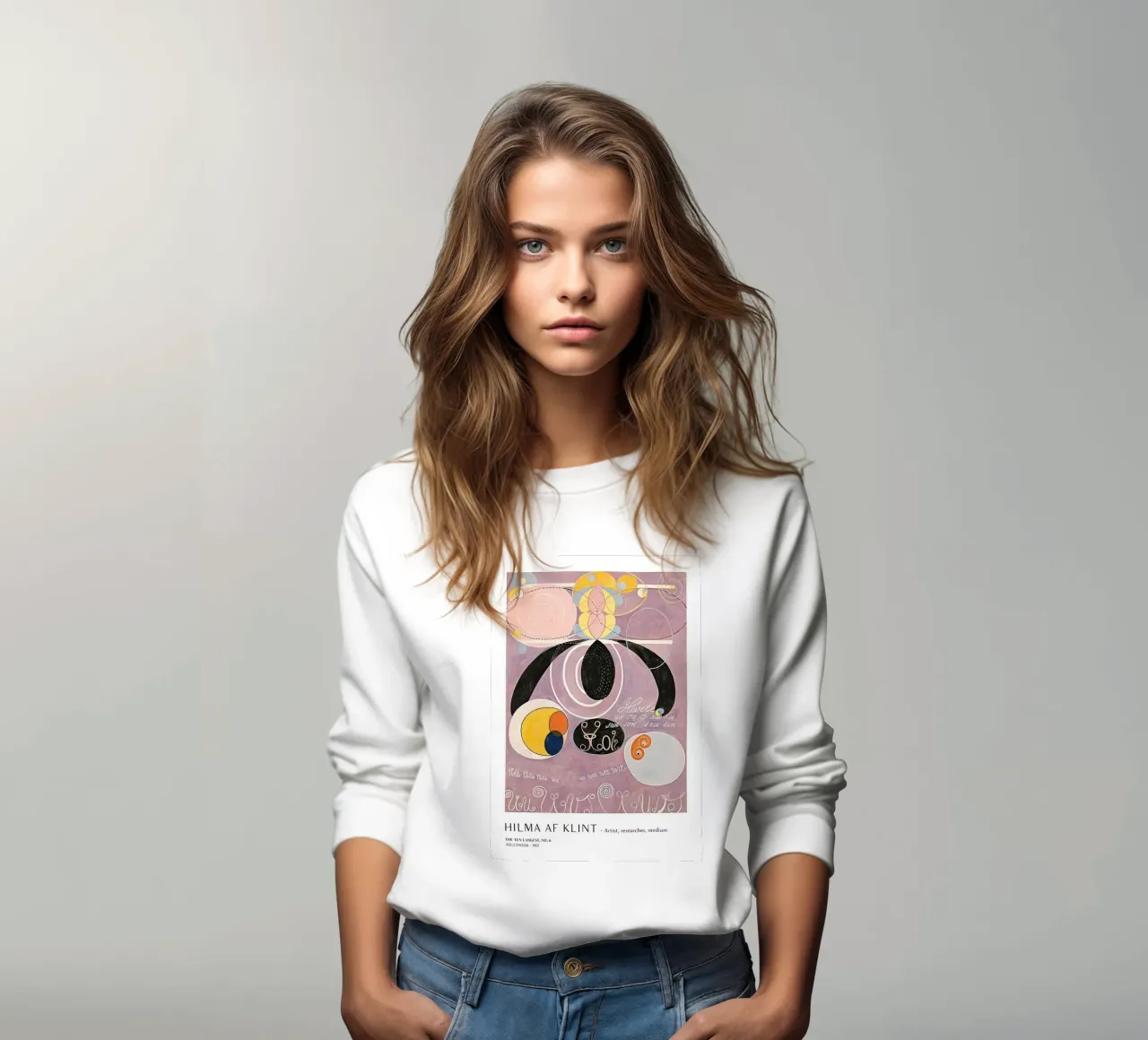Hilma Af Klint Los diez mayores nº 6 sudadera de Spencershop