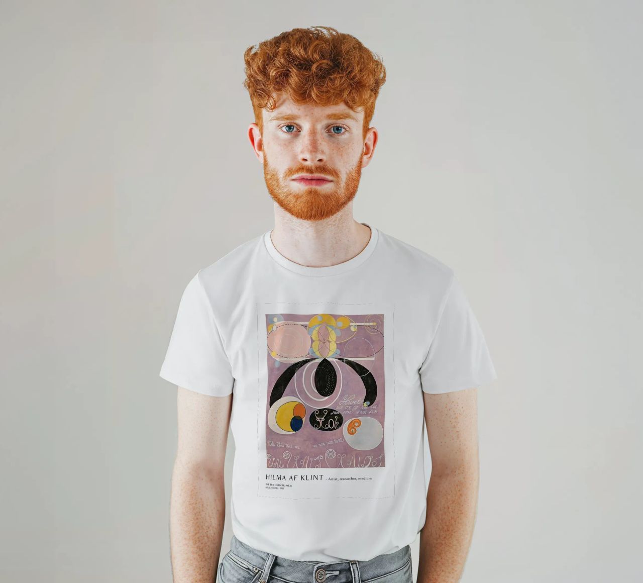 Hilma Af Klint I dieci più grandi n.6 t-shirt da Spencershop