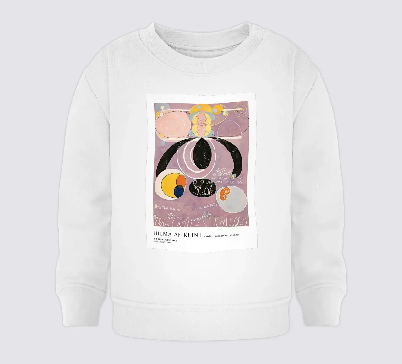 Hilma Af Klint I dieci più grandi n.6 felpa neonato da Spencershop