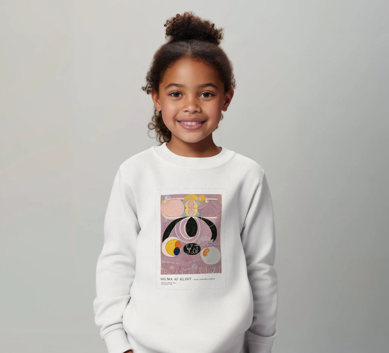 Hilma Af Klint I dieci più grandi n.6 felpa bambino da Spencershop